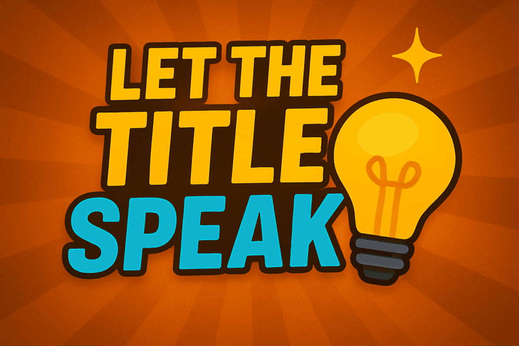 Catchy YouTube Titles